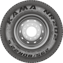 Автошина 235/75R17.5 Кама NR-202 132/130M (ведущие оси)