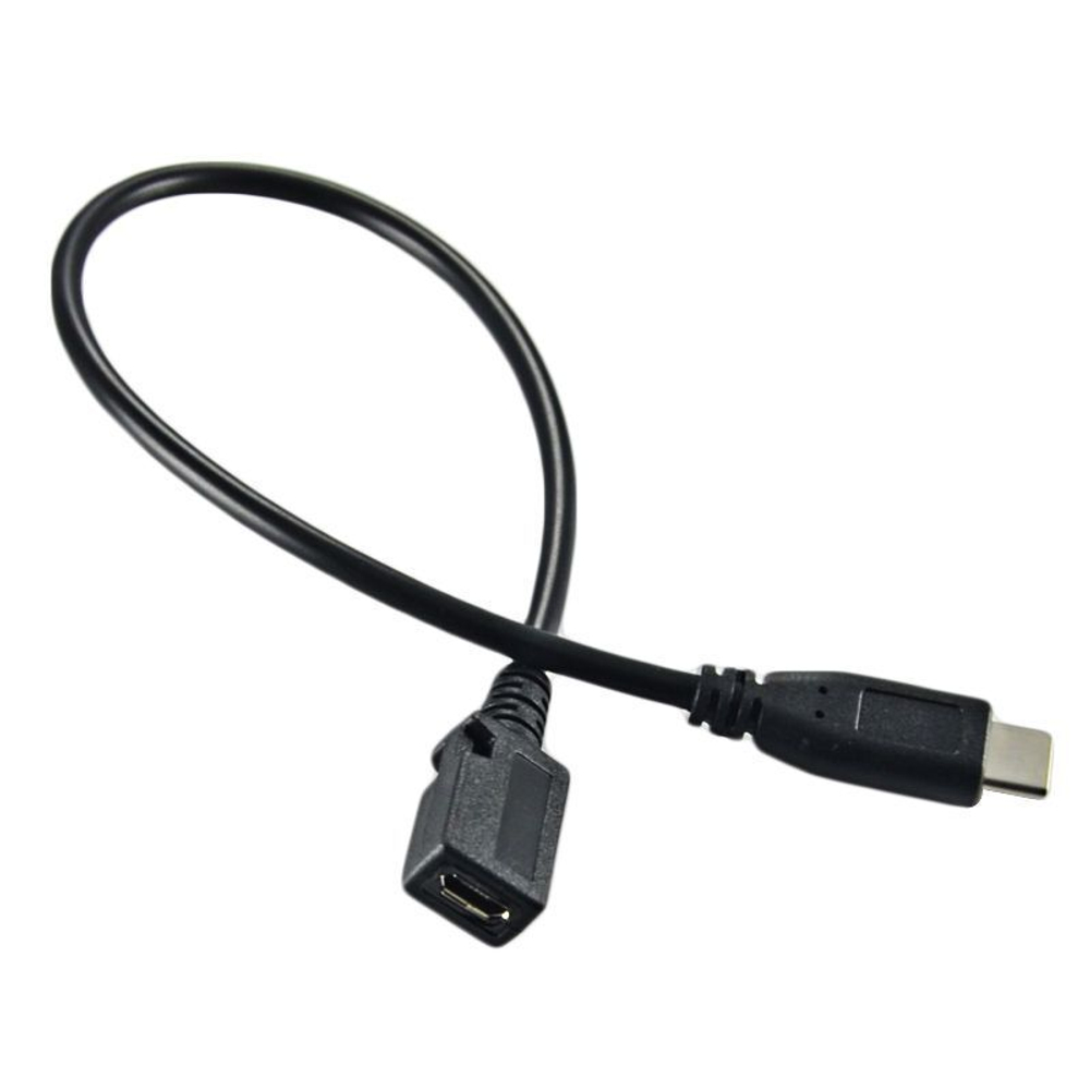 Переходник USB type С (m) штекер на штекер mini USB (m) 28sm