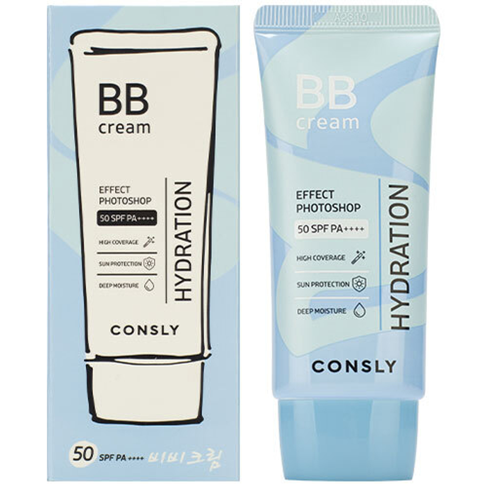 Consly ВВ-крем увлаж.с эфф.фотошопа SPF50 50мл