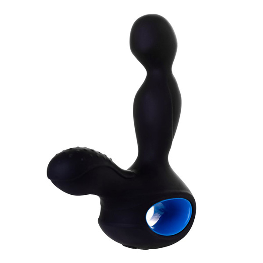 Вибростимулятор простаты 14,5см с подогревом и пультом ДУ Erotist Toys Sixth