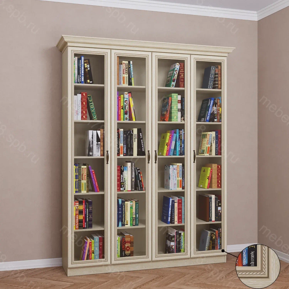Шкаф книжный 4/1