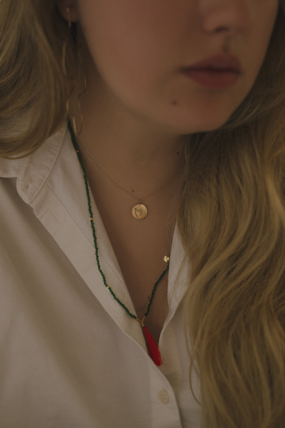 Подвеска Молитва круг