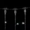Светодиодный занавес 2*2 м., 400 белых LED ламп, черный провод ПВХ, LTC (PCL402-11-2W)