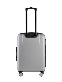Чемодан Bonle размер М Серебристый