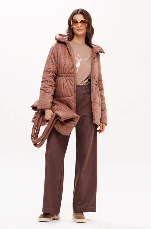 0115 Куртка женская (какао)