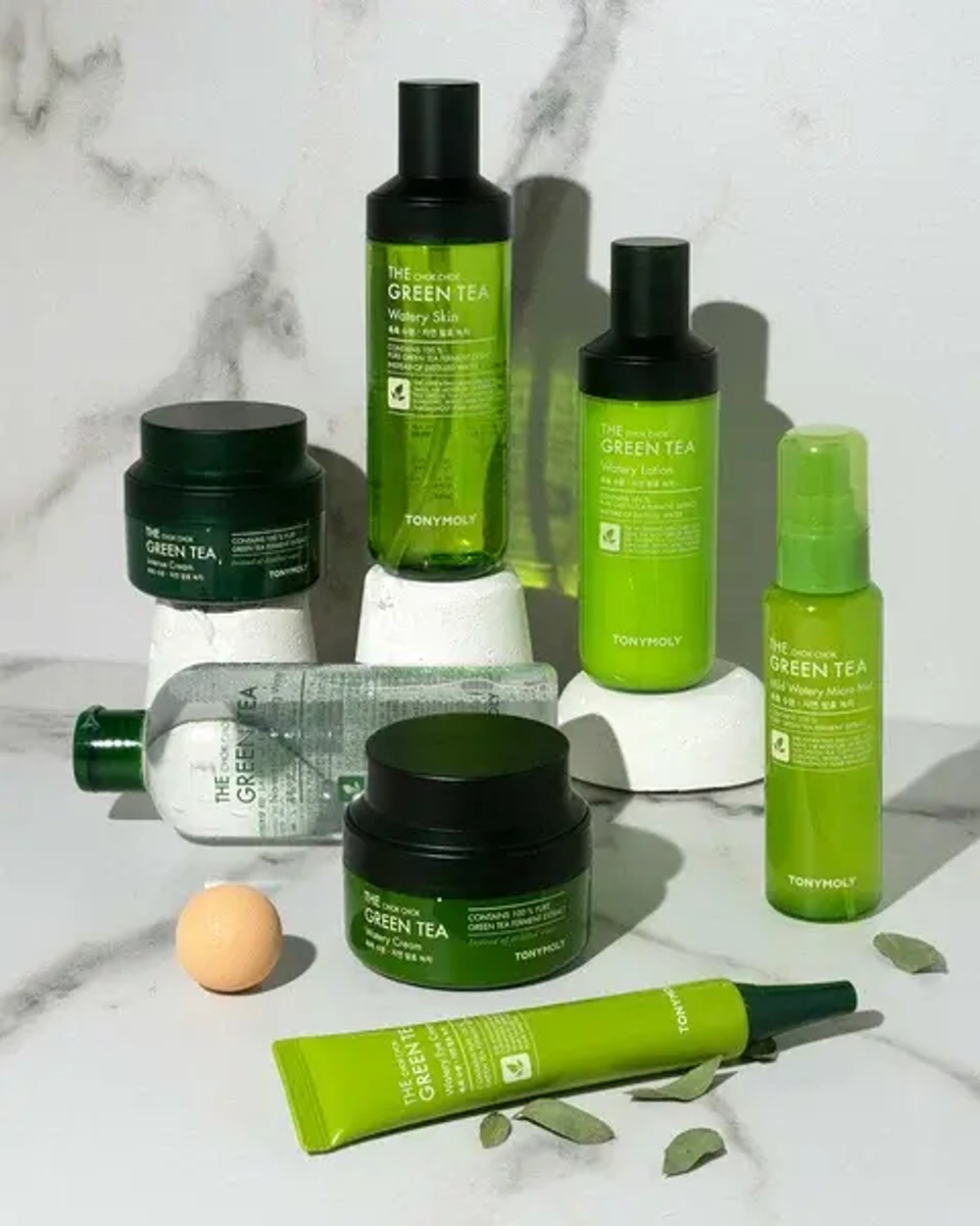 Tony Moly Крем для век инновационный - The Chok Chok green tea watery eye cream, 30мл