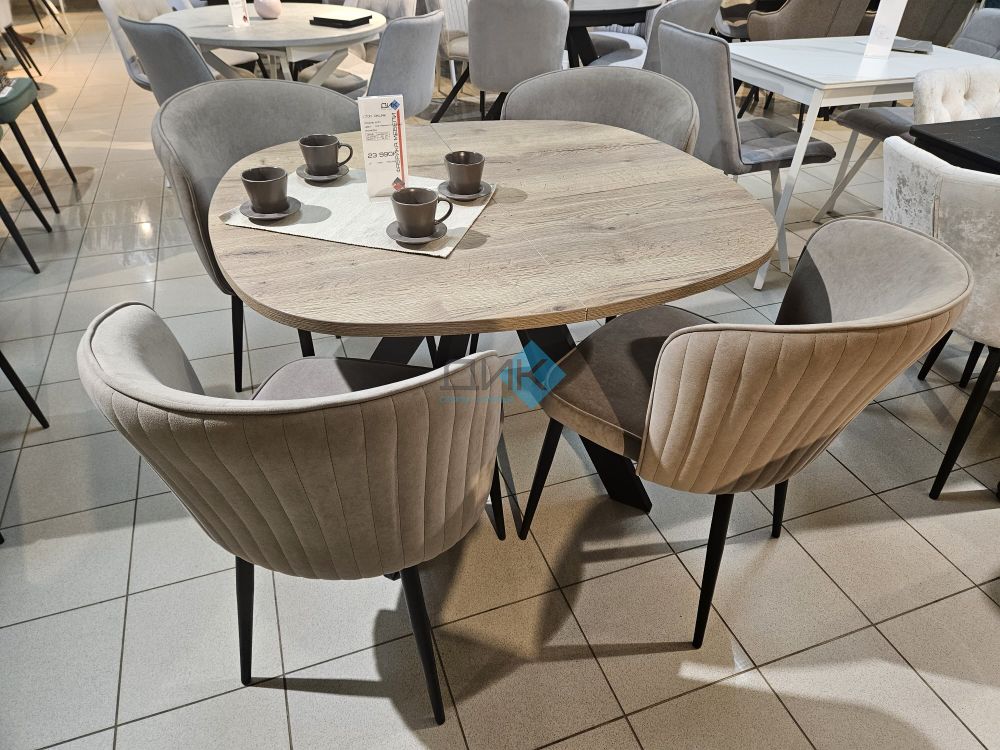 Стол DikLine В110 опоры чёрные