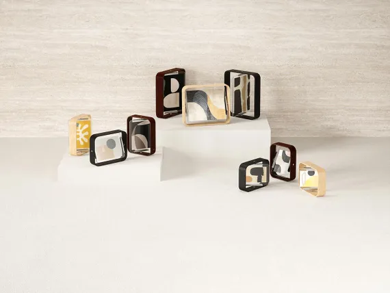 Фоторамка двусторонняя bellwood,16х22 см, натуральное дерево