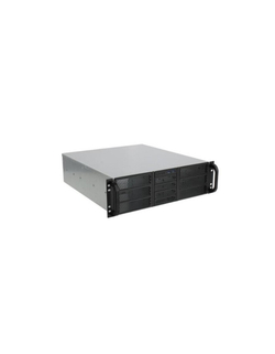 Корпус для компьютера Procase RE306-D6H4-C-48 Корпус 3U server case,6x5.25+4HDD,черный,без блока питания,глубина 480мм,MB CEB 12"x10.5"