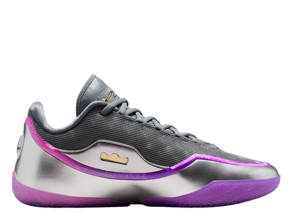 Баскетбольные кроссовки Nike LeBron XXIII "Bubble Boy" Cool Grey/Metallic Silver/Vivid Purple/Multi-Color