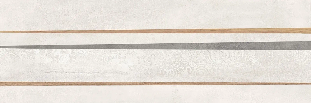Настенная плитка Alma Ceramica TWU3090DKR14R Dakar 30x90 белая / серая / бежевая под бетон / под дерево / орнамент