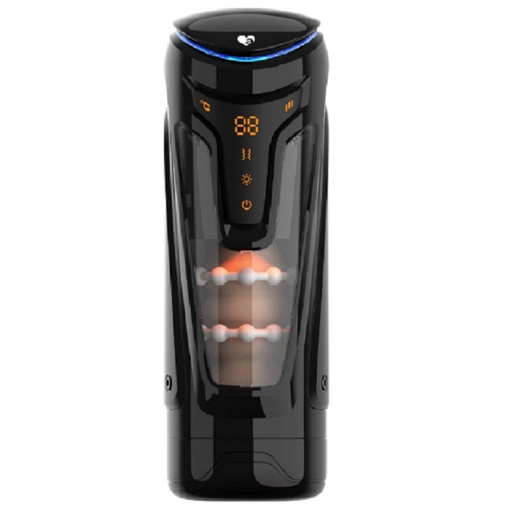 Мастурбатор Warrior с пенетрацией и массажем бусинами 26,8 см