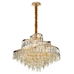 Citilux NAIAD CL315162 Люстра хрустальная подвесная Золото