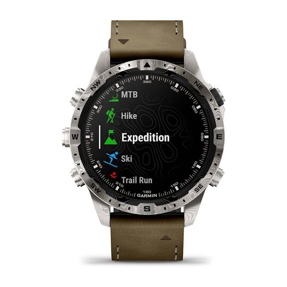 Умные часы Garmin MARQ Adventurer (Gen 2) - Damascus Steel Edition