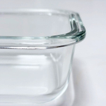 Контейнер стеклянный Fårö, прямоугольной формы, с крышкой, 1040 мл