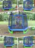 Батут с сеткой, диаметр 7 фт