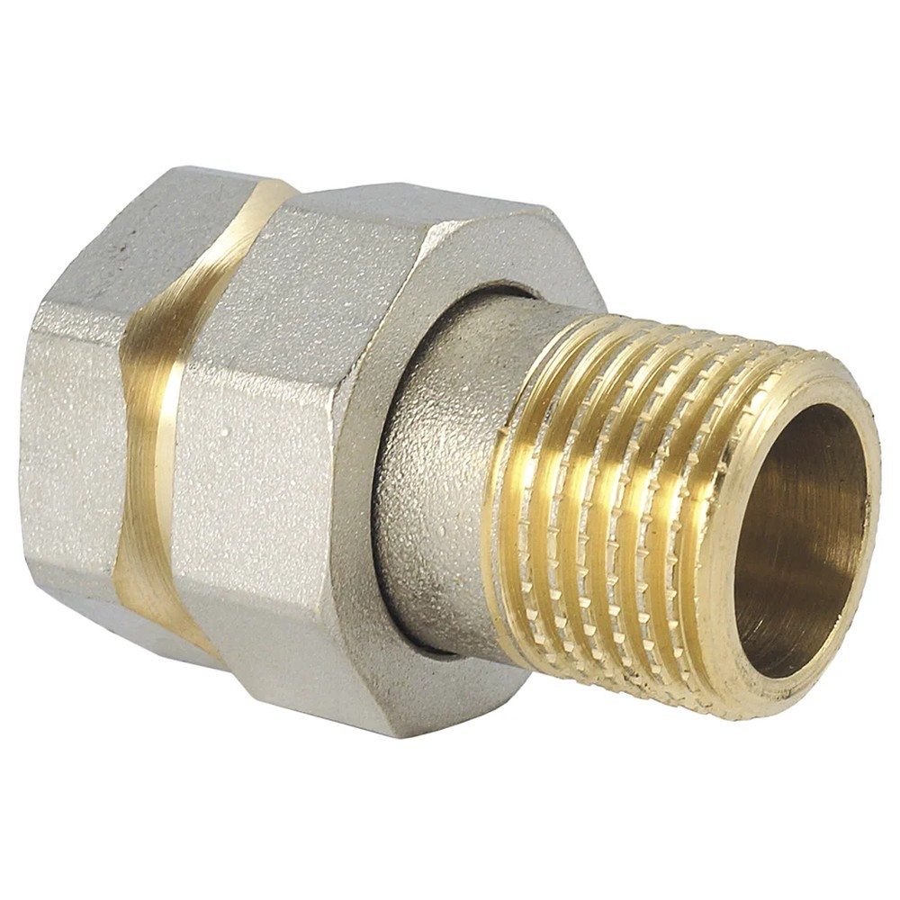 Сгон прямой разъемный (американка) ВН внутренняя наружная резьба 1/2" (JIF 290) уп 10 шт