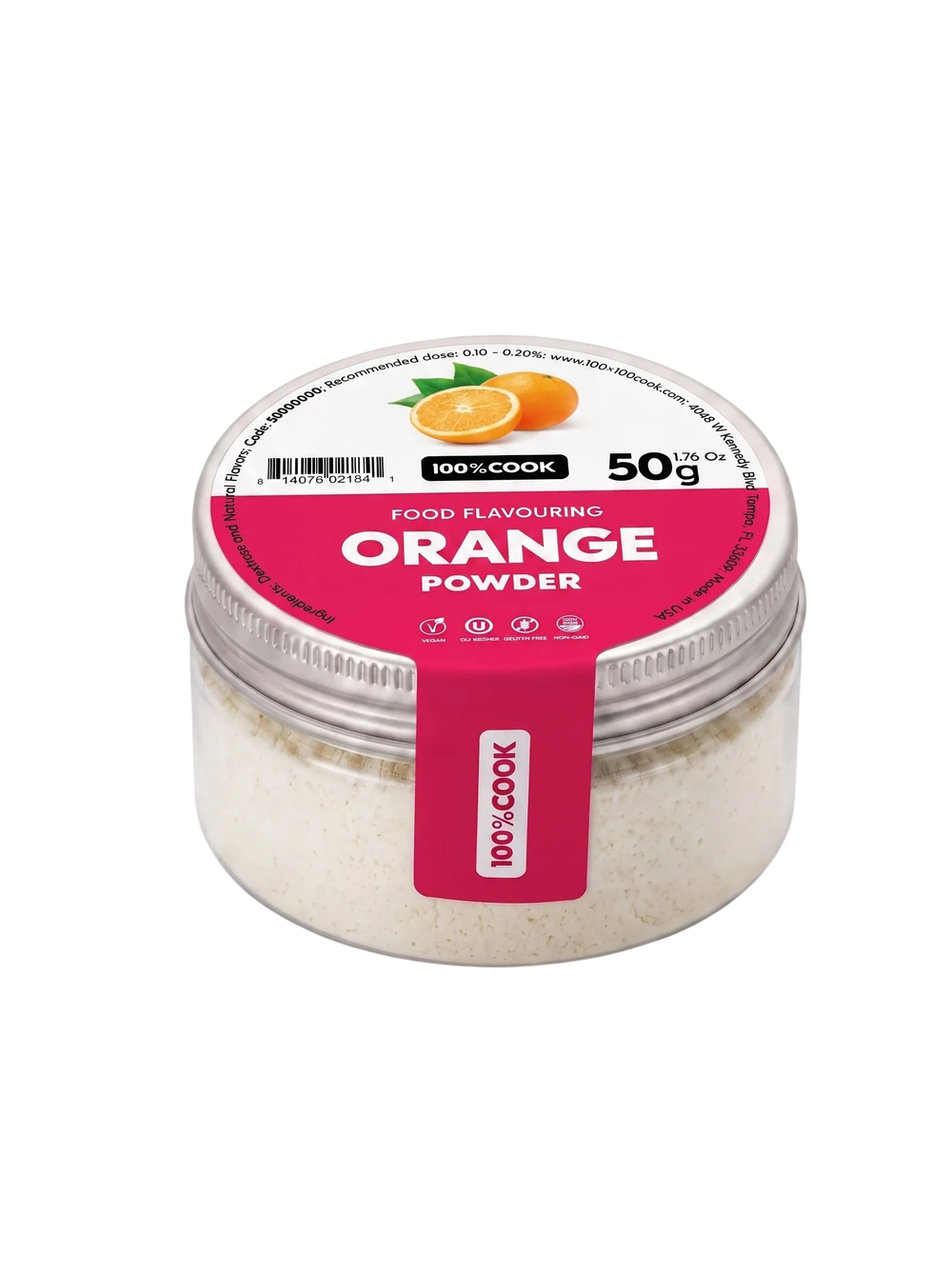 Апельсин Ароматизатор пищевой (порошок), 100%COOK, 50 г