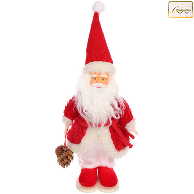 Дед Мороз «Сказочный костюм» 30 см (в ассортименте), Красный