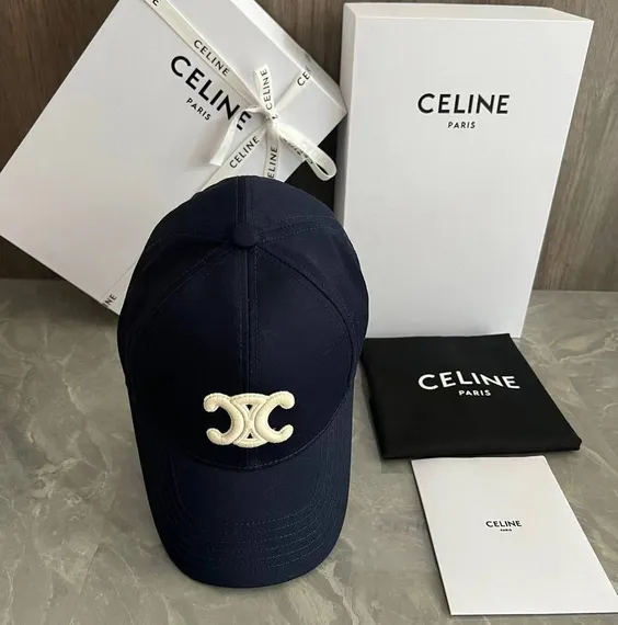 Бейсболка CELINE Triomphe из хлопка
