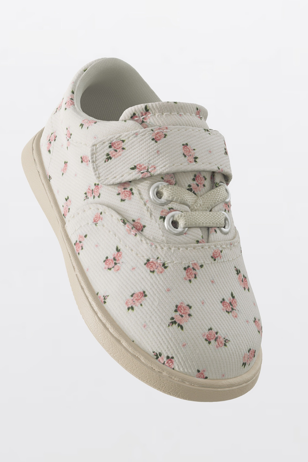 ZARA КЕДЫ БОСИКОМ С ЦВЕТОЧНЫМ ПРИНТОМ, РОЗОВЫЙ