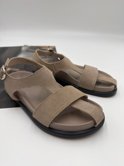 Босоножки женские натуральная кожа арт. PEA 315-5 цвет "бежевый"