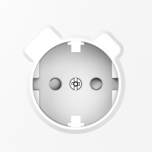 Накладка для розетки Schuko с зарядным устройством USB A+C, со шторками 16A 250В, глянцевый белый, серия S08