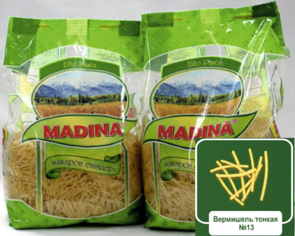 Макароны Мадина Вермишель 0,400 кг.