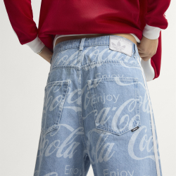 ADIDAS X COCA-COLA Джинсовые шорты, индиго