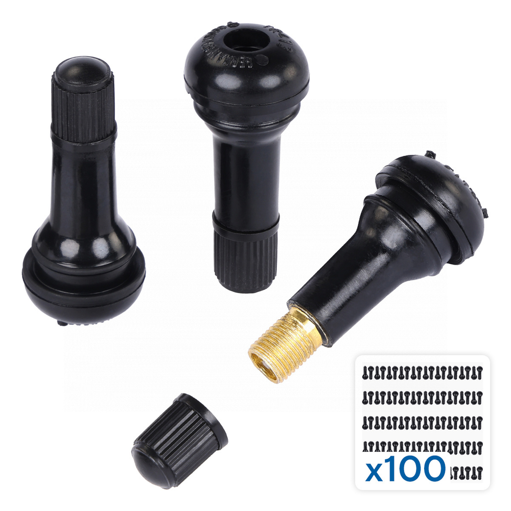 Вентиль для бескамерных шин, 100 шт. NORDBERG TR413