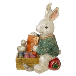 GAEM Фигурка декоративная "Заяц", L14 W11,5 H19,5 см