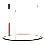 Светильник светодиодный, черный, черный / терракотовый, SHAPE, LED, 42