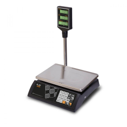 Торговые настольные весы M-ER 327 ACP-15.2 Ceed LCD Черные