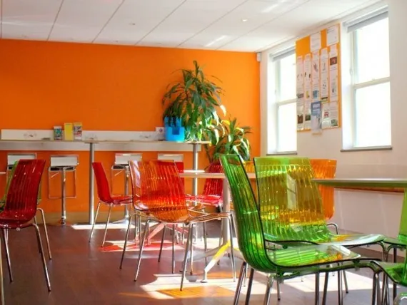 Стул X-Treme S прозрачный оранжевый