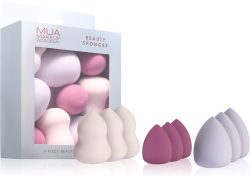 MUA Makeup Academy Beauty Sponge - Губка для макияжа, 9 szt.