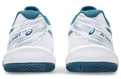Детские теннисные кроссовки Asics Gel-Game 9 GS Clay/OC - white/restful teal