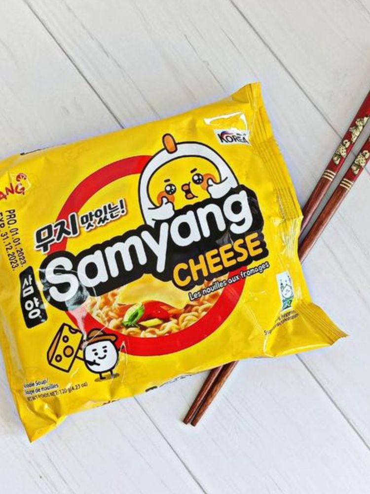 Лапша со вкусом сыра Samyang Cheese 120 г