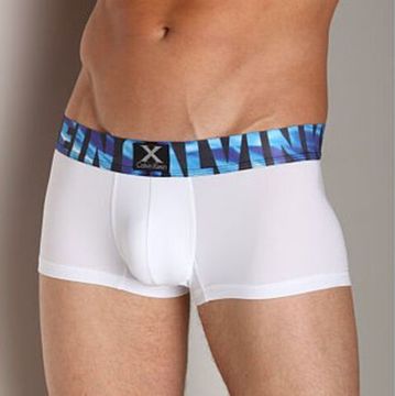 Мужские трусы боксеры Calvin Klein X Galaxy Water White голубой Модал