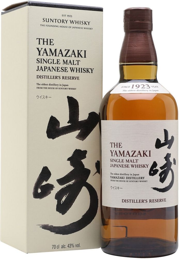 Виски Suntory Yamazaki Distiller&#39;s Reserve gift box, 0.7 л.