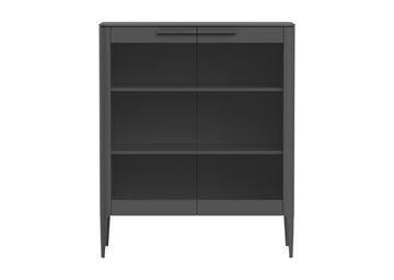 Витрина Type стеклянная высота 120 см (темно-серый)