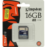 Карта памяти KingStone SDHC 16Gb Class 4 (SD4/16GB)
