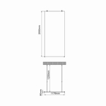 Душевое ограждение WasserKRAFT Vechte 60W40RG-MG 120 фиксатор розовое золото/стекло матовое
