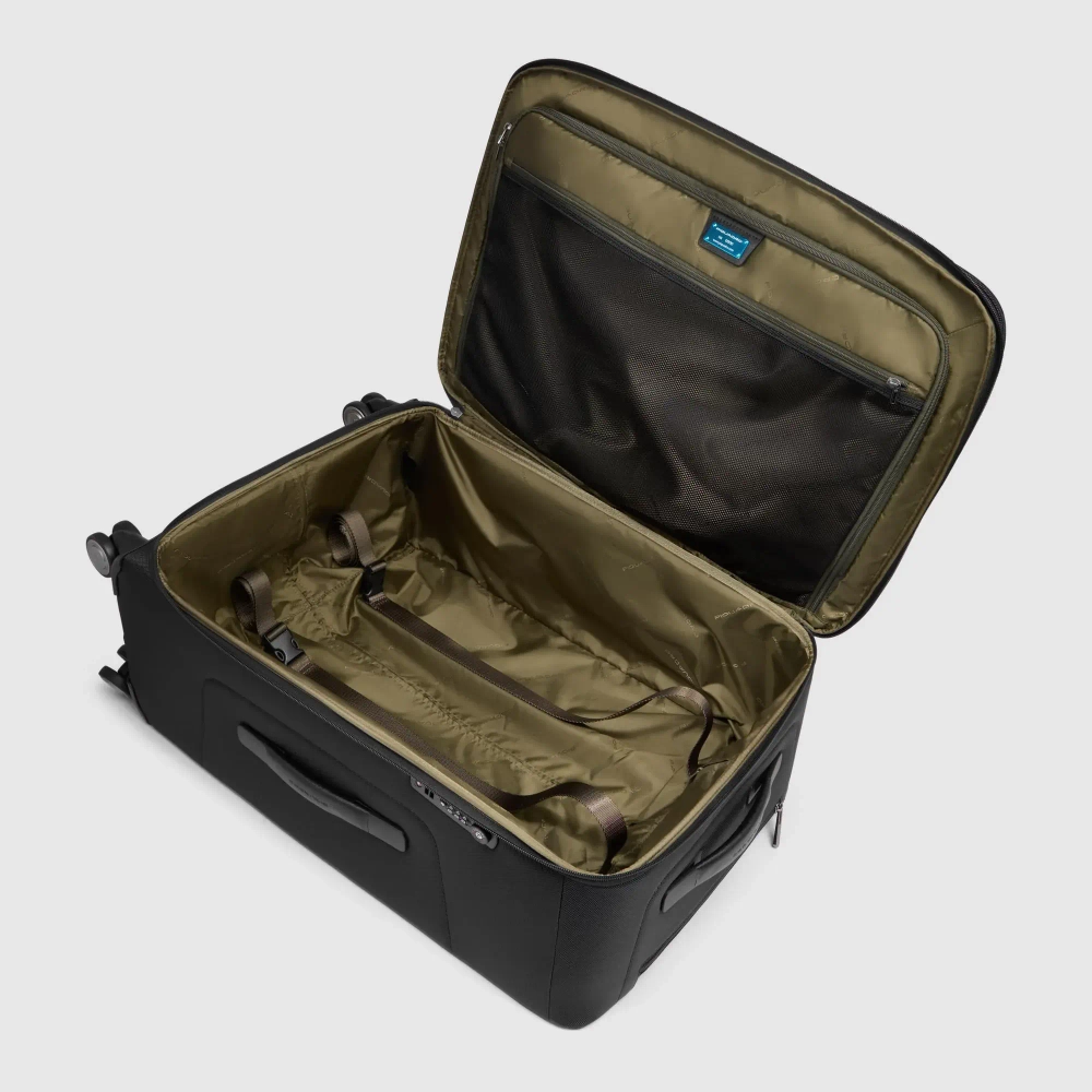 Чемодан средний с расширением Piquadro Brief/ Nero