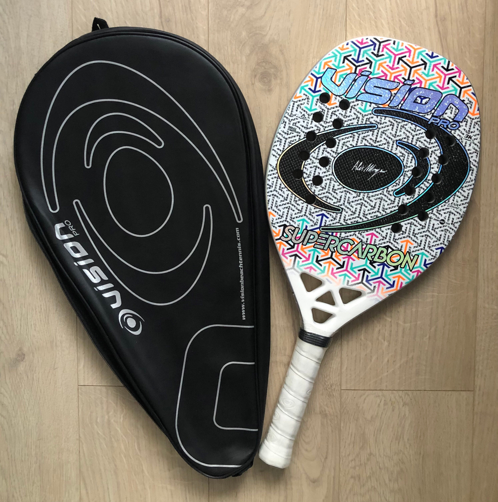 Ракетка Super carbon Pro 2.4 Vision с нанесением «Rotor»