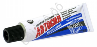 Герметик-прокладка АВТОсил (г.Казань) термостойкий силиконовый  60гр Черный 11226-60