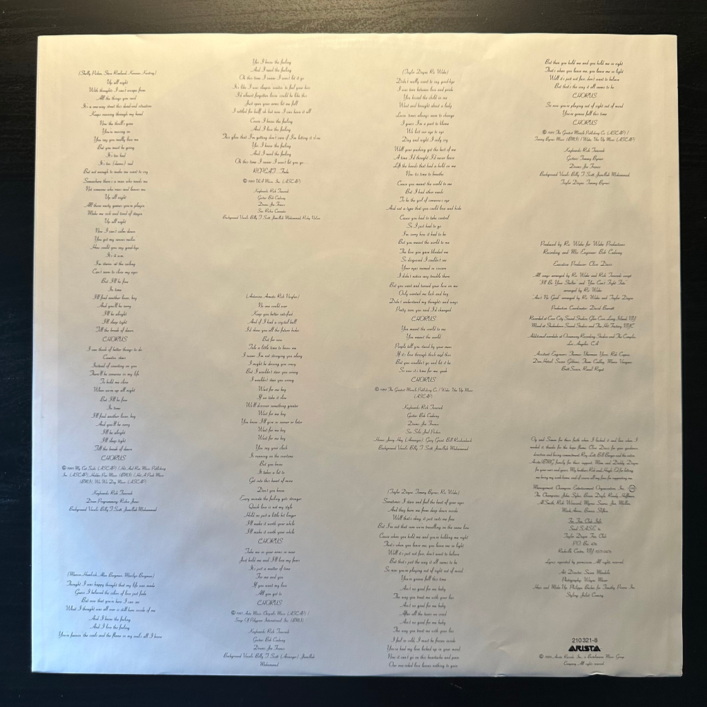 Taylor Dayne - Can't Fight Fate (Германия 1989г.)