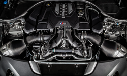 Eventuri Система впуска BMW M5 F90 / M8 F92 карбоновая глянцевая V2 EVE-F9XM5M8-CF-INT
