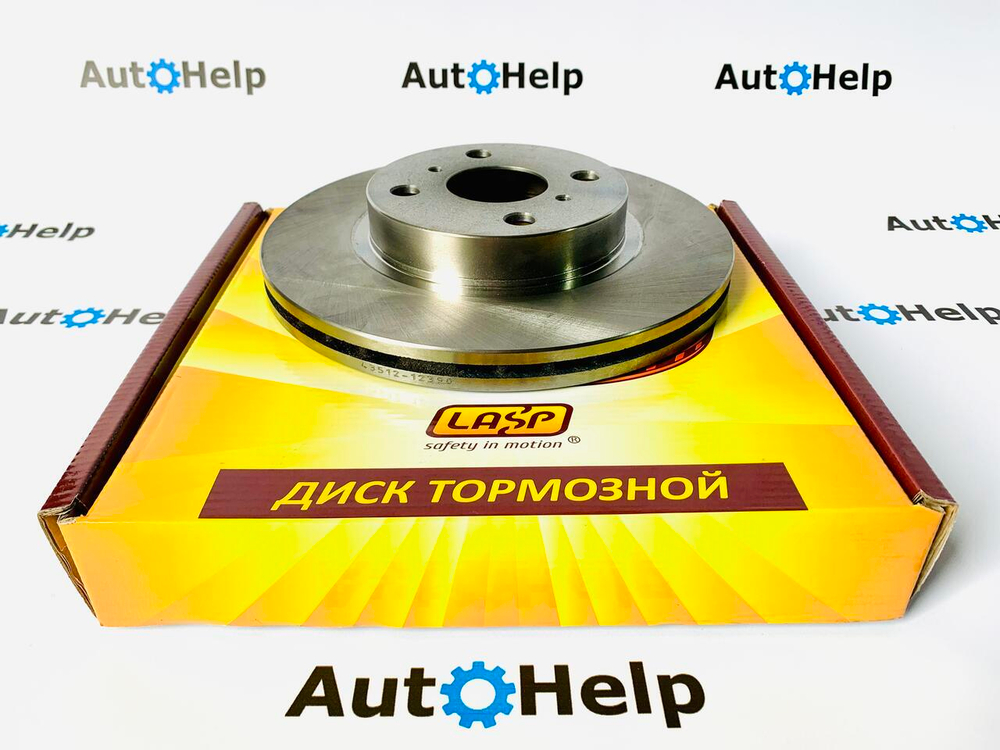 Диск тормозной Lasp 43512-12390 передний
