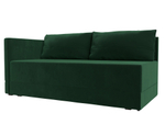 Кушетка Никас левая, Зеленый, Велюр, 118394L