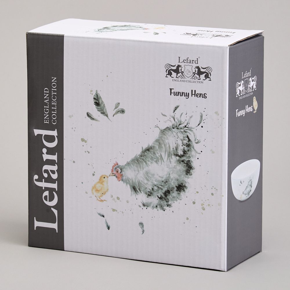 САЛАТНИК LEFARD "FUNNY HENS" 16,5*6 СМ 650 МЛ (КОР=24ШТ.)